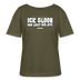 ICK GLOOB MIR LAUST DER AFFE-Rundhals Frauen Bio-T-Shirt - Khaki