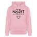 ICK BIN NÜSCHT FÜR SCHWACHE NERVEN-Unisex Bio-Hoodie - Hellrosa