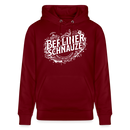 BERLIN SCHNAUZE als Souvenir-Unisex Bio-Hoodie - Burgunderrot