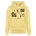Berlin Souvenir mit echt Berliner Schnauze-NEESE-Unisex Bio-Hoodie - Gelb Viva 