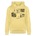 Berlin Souvenir mit echt Berliner Schnauze-NEESE-Unisex Bio-Hoodie - Gelb Viva 