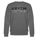 VERFATZ DA VOM JELÄNDE-Unisex Bio-Sweatshirt - Anthrazit