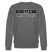 VERFATZ DA VOM JELÄNDE-Unisex Bio-Sweatshirt - Anthrazit