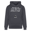 Berliner Spruch-Einfach AUS DAFFKE-Unisex Bio-Hoodie - Indigoblau