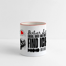 Berlin Souvenir-FIND ICK JUT-Panoramatasse - Weiß/Rot