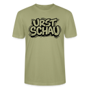 Ostalgie T-Shirt Unisex Bio-URST SCHAU - Nebelgrün