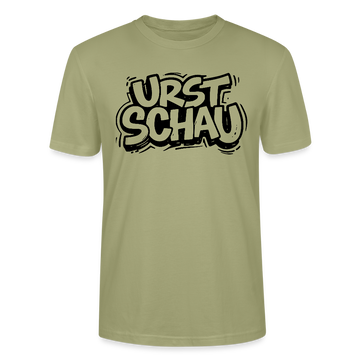 Ostalgie T-Shirt Unisex Bio-URST SCHAU - Nebelgrün