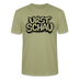 Ostalgie T-Shirt Unisex Bio-URST SCHAU - Nebelgrün
