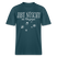 JIBT NÜSCHT - Relaxed Fit Unisex Bio-T-Shirt - Dunkles Petrol