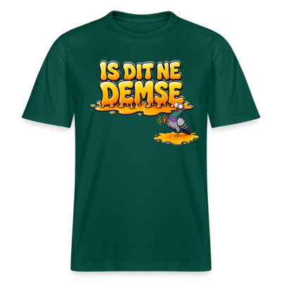 Berlin Shirt-IS DIT NE DEMSE-RELAXED FIT Unisex Organic T-Shirt - Forest