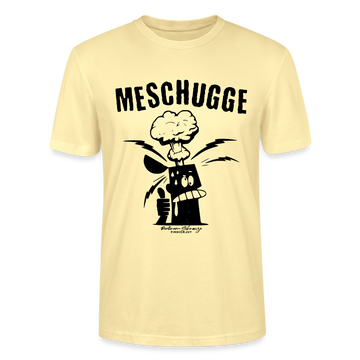Berlin Shirt-MESCHUGGE - Unisex BIO T-Shirt - Creme