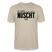 Berliner Spruch als schwarzer Print 'NETT KANN ICK OOCH, BRINGT ABER NÜSCHT'-Unisex T-Shirt BIO - Beige