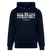 Berliner Spruch-NICH ANJESCHISSN-Unisex Bio-Hoodie mit Berliner Schnauze - Navy