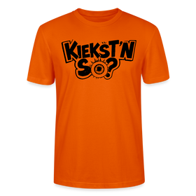 Berlin Shirt-KIEKSTN SO?-Unisex T-Shirt Bio - Tieforange