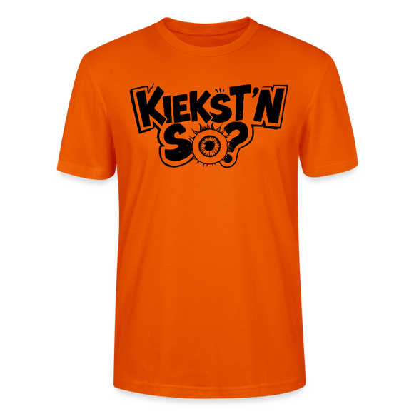 Berlin Shirt-KIEKSTN SO?-Unisex T-Shirt Bio - Tieforange