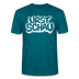 Ostalgie-Unisex T-Shirt -URST SCHAU - Ozeanblau