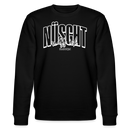 NÜSCHT 2025-Unisex Bio-Sweatshirt mit Berliner Schnauze - Schwarz