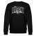 NÜSCHT 2025-Unisex Bio-Sweatshirt mit Berliner Schnauze - Schwarz