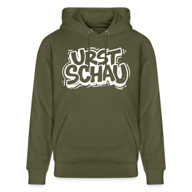 Ostalie-Unisex Bio-Hoodie-URST SCHAU - Khaki Grün