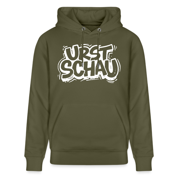 Ostalie-Unisex Bio-Hoodie-URST SCHAU - Khaki Grün