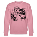 Berlin Sweatshirt mit Berliner Schnauze-MACH HINNE-Unisex Bio-Sweatshirt - Lila Traum