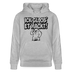 Berliner Spruch-ICK GLOOB ET HACKT!-Unisex Bio-Hoodie - Grau meliert