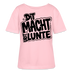 Berliner Ostalgie Shirt-DIT MACHT URST LUNTE-Rundhals Frauen Bio-T-Shirt - Hellrosa