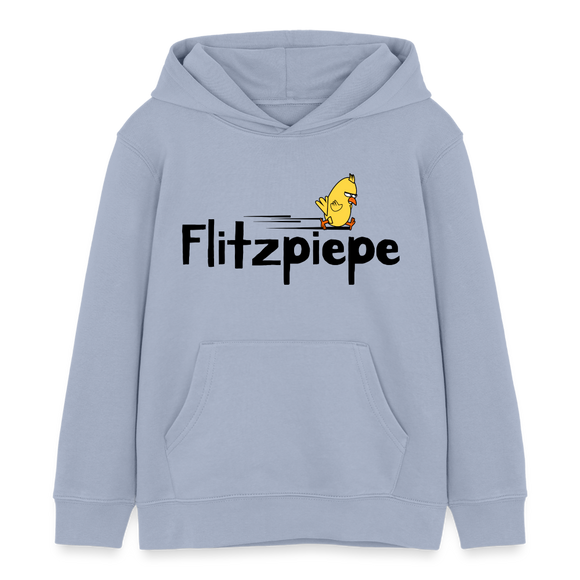 DIE FLITZPIEPE - Kinder Bio-Hoodie - Lavendel-Violett