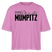 MUMPITZ-Frauen Boxy Bio-T-Shirt - Pink
