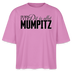 MUMPITZ-Frauen Boxy Bio-T-Shirt - Pink