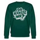 DA KIEKSTE WA?-Unisex Bio-Sweatshirt mit Berliner Schnauze - Forest