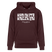 Berliner Schnauze - KANNSTE KNICKEN-Unisex Bio-Hoodie - Maroon