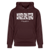 Berliner Schnauze - KANNSTE KNICKEN-Unisex Bio-Hoodie - Maroon