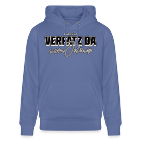 VERFATZ DA VOM JELÄNDE-Unisex Bio-Hoodie - Blau