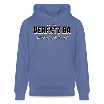 VERFATZ DA VOM JELÄNDE-Unisex Bio-Hoodie - Blau