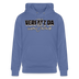 VERFATZ DA VOM JELÄNDE-Unisex Bio-Hoodie - Blau
