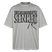 JEH MIR NICH UFFN SENKEL-Oversized Unisex Bio T-Shirt - Grau meliert
