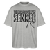 JEH MIR NICH UFFN SENKEL-Oversized Unisex Bio T-Shirt - Grau meliert