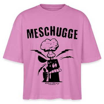 Berlin Shirt -MESCHUGGE - Frauen Boxy Bio-T-Shirt - Pink
