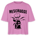 Berlin Shirt -MESCHUGGE - Frauen Boxy Bio-T-Shirt - Pink