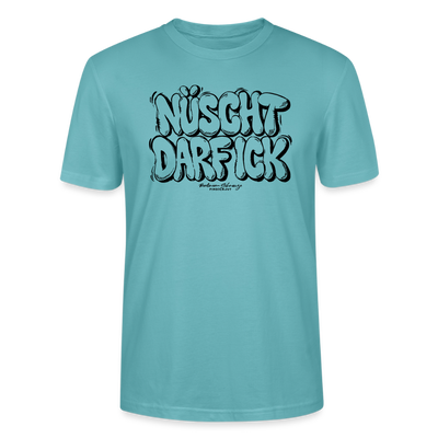 Berlin Shirt-NÜSCHT DARF ICK-Unisex T-Shirt - Pastelltürkis