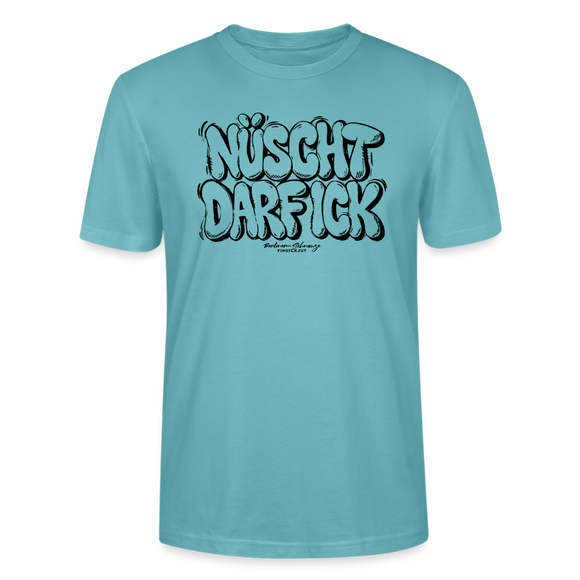 Berlin Shirt-NÜSCHT DARF ICK-Unisex T-Shirt - Pastelltürkis