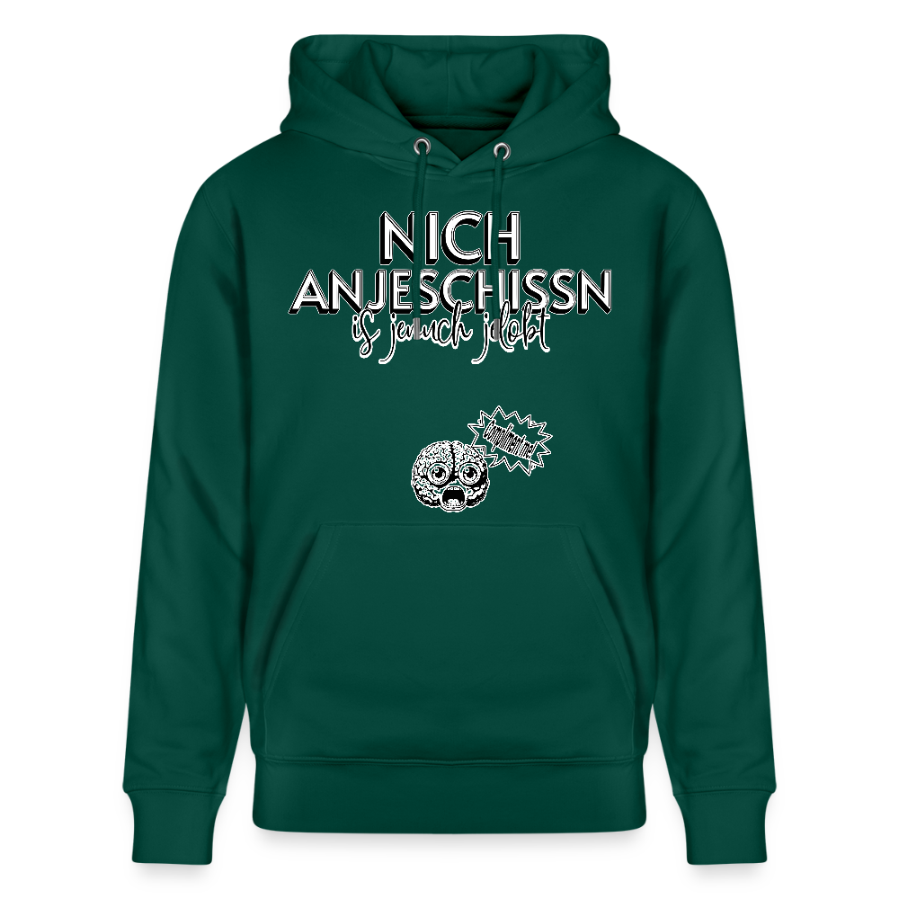 BERLINER EFFIZIENZ-'Dit Lob'-Unisex Bio-Hoodie - Forest