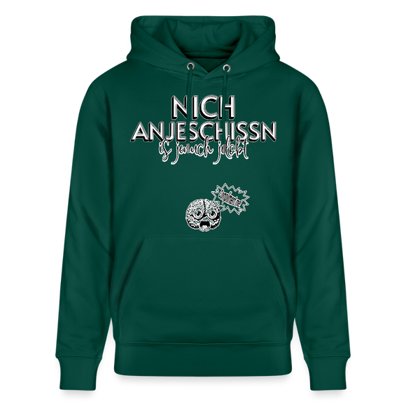BERLINER EFFIZIENZ-'Dit Lob'-Unisex Bio-Hoodie - Forest