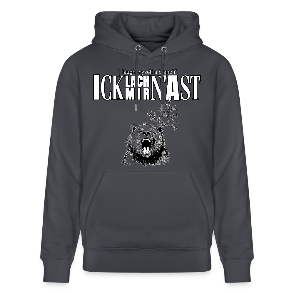 ICK LACH MIR N AST-Unisex Bio-Hoodie II - Indigoblau