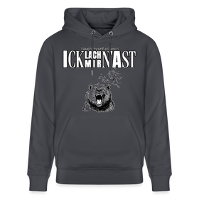 ICK LACH MIR N AST-Unisex Bio-Hoodie II - Indigoblau