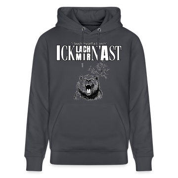 ICK LACH MIR N AST-Unisex Bio-Hoodie II - Indigoblau