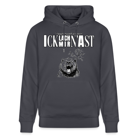 ICK LACH MIR N AST-Unisex Bio-Hoodie II - Indigoblau