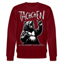 TACHCHEN BERLIN-Unisex Bio-Sweatshirt - Burgunderrot