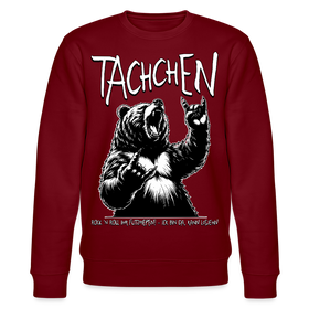 TACHCHEN BERLIN-Unisex Bio-Sweatshirt - Burgunderrot